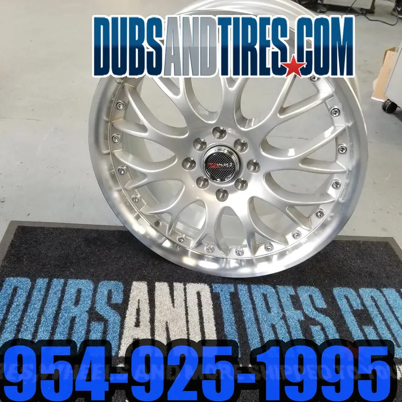 17 Inch 17X7.5 Set Of Four Drag Rims Dr19 Wheels Bp: 5X114.3 Et:42 Lexus Finacing Avil 1