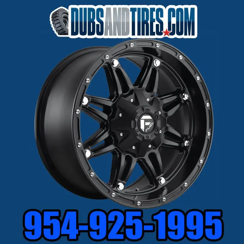 18 Inch 18X9 Fuel Offroad Hostage Rims Wheels Tire Bp:5X4.5 Matte Black Ford Toyota Chevy Financing Avil 1