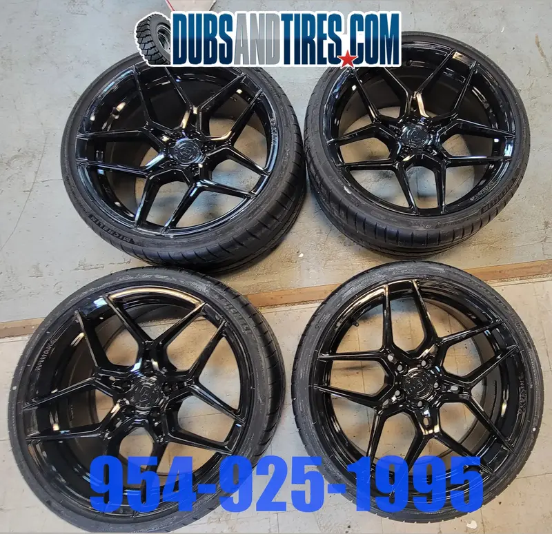 19 Inch Rohana Rims And Tires Rfx-11 Package New Wheels Chevy, Ford, Gmc And More Finacing Avil 1