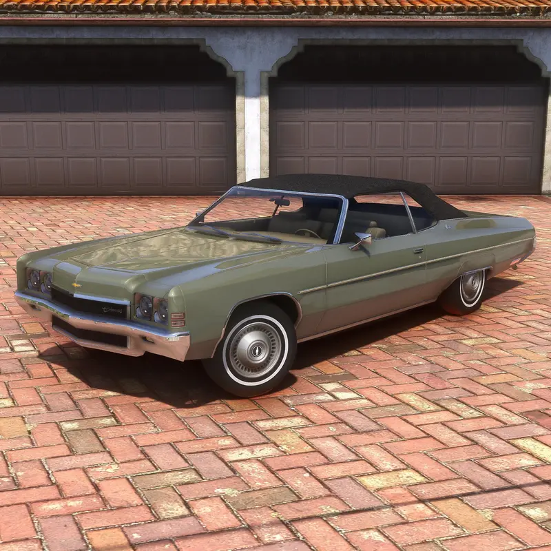 1972 Chevrolet Impala Convertible 1