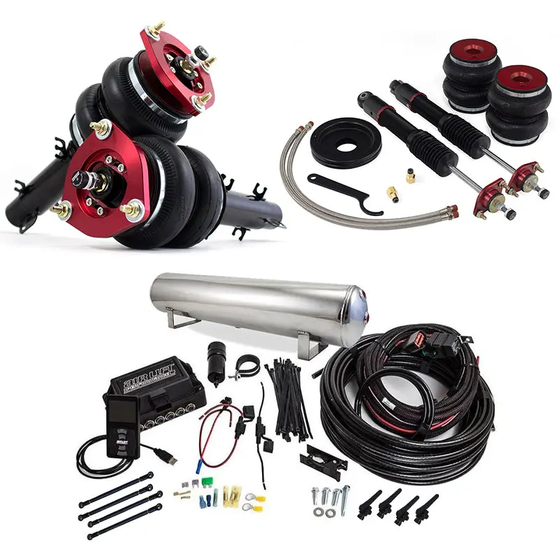1999-2003 Volkswagen Gti (Mk4) Slam Series (No Rear Shocks) - Air Lift Performance Air Suspension Kit 1