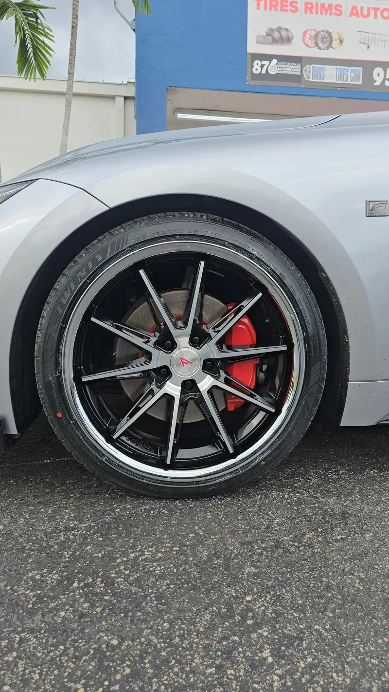 20" Ferrada Cm2 Machine Black Chrome Lip Wheels Rims 20X9, 20X10.5 Wheels Bp:5X114.3 Lexus Is 2