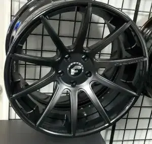 20" Forgiato Undice Gloss Black Rims Staggered 20X10(Front) 20X13(Rear) Concaved Corvette (Z06 Z07 Only) Gransport 1