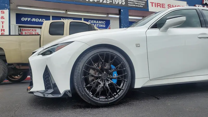 20 Inch 20X10 20X9 Mrr Gf5 Gloss Black Rim And Tire Package Tire: 245/35Zr20 & 285/30Zr20 Bp:5X114.3 Lexus Is350 Finacing Avil 1