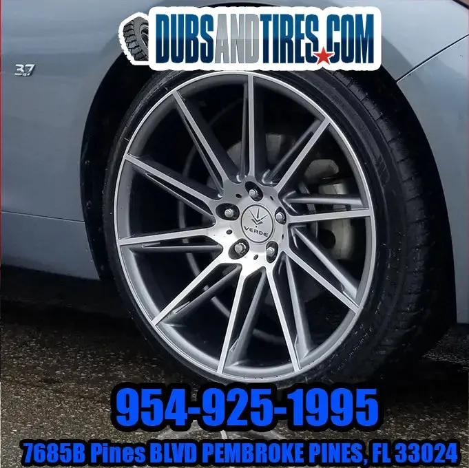 20 Inch 20X10.5 Verde Rims V25 Gunmetal Wheels For Sale Fits Infiniti Q50 Finacing Avil 1