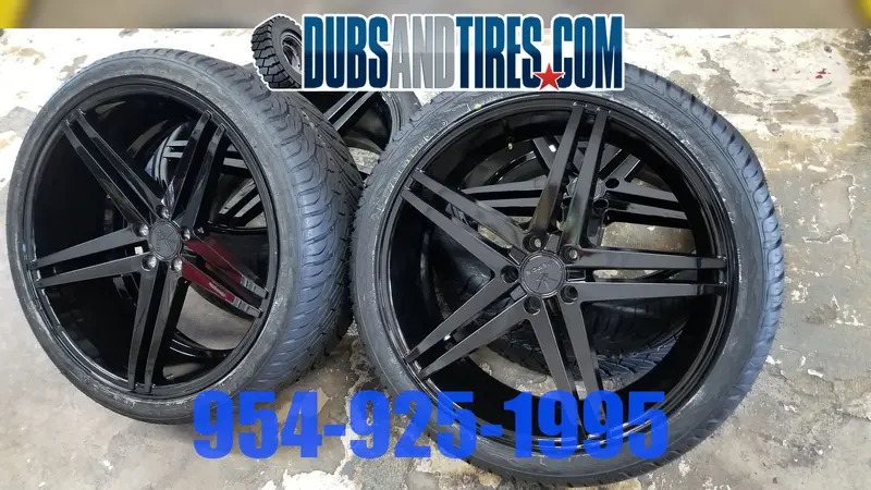 20 Inch 20X10 And 20X11 Verde Parallax  Rims And Tires Package New Wheels Dodge Charger Finacing Avil 1