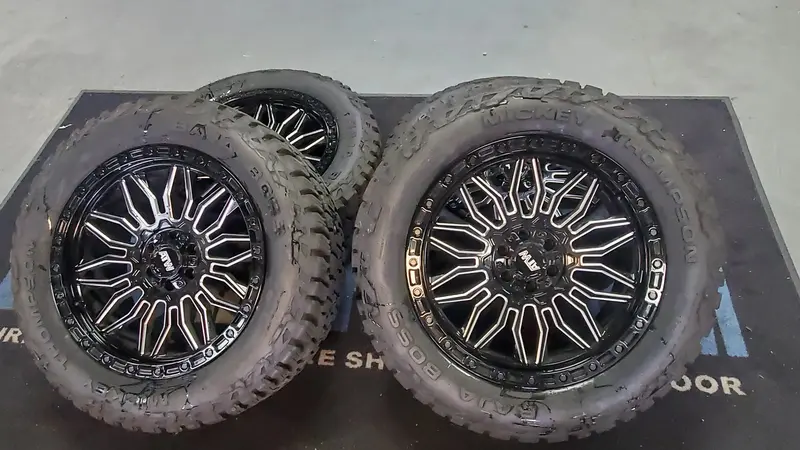 20 Inch 20X10 Atw Nile Rims Chevrolet Colorado  New Wheels Gmc Canyon , Mickey Thompson 275/55R20  Finacing Avil 1