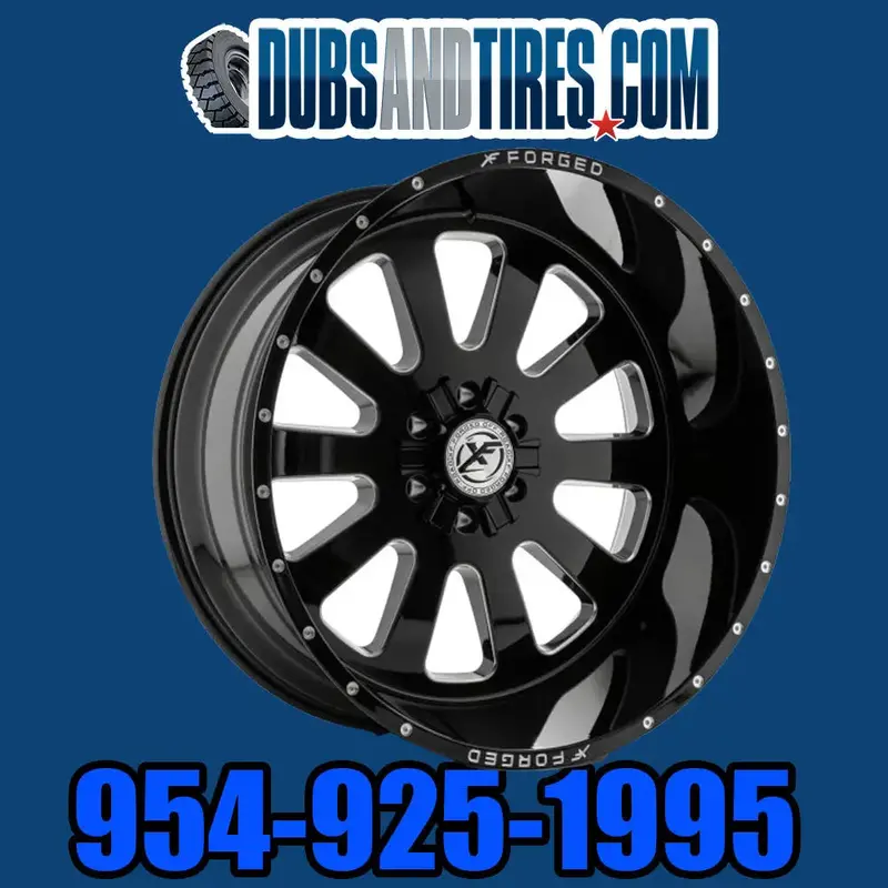 20 Inch 20X10 Xfx Rims Xfx-302 Wheels Tires F-150 Chevy Silverado Jeep Wrangler And More Financing Avil 1
