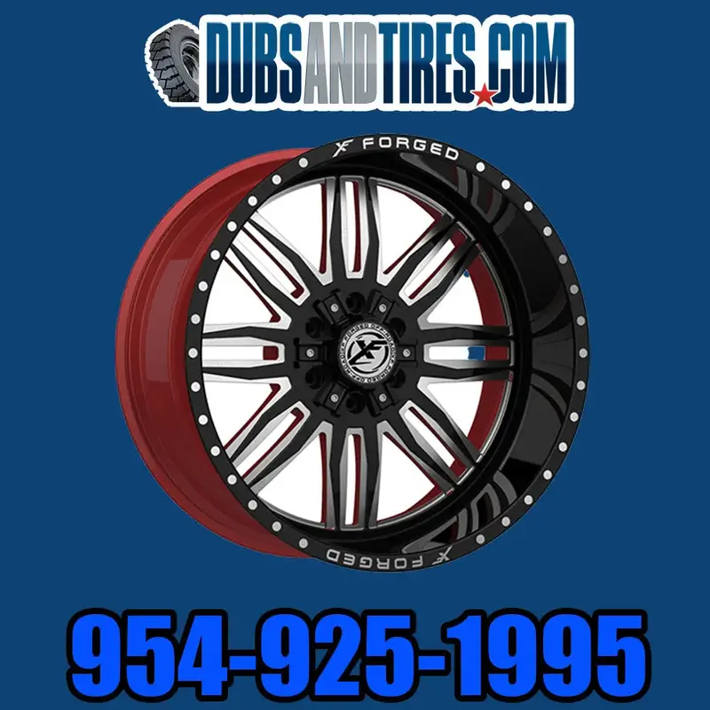 20 Inch 20X10 Xfx Rims Xfx-303 Wheels Tires F-150 Chevy Silverado Jeep Wrangler And More Financing Avil 1