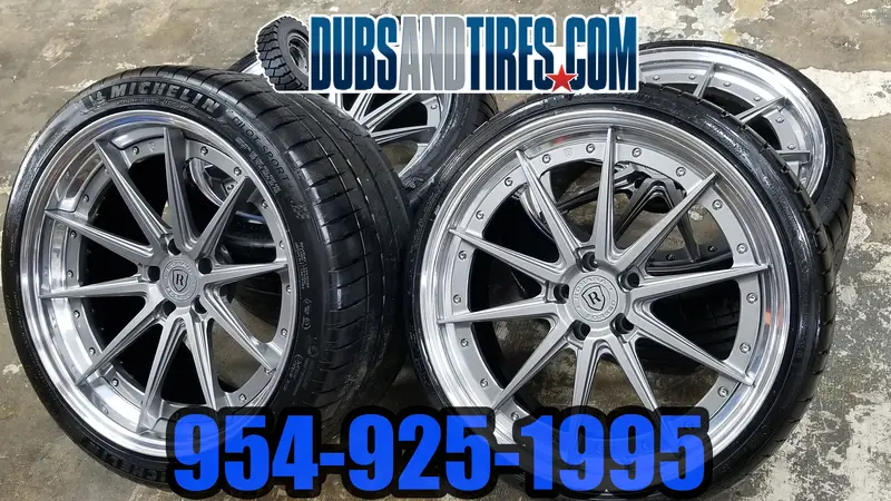 20 Inch 20X11 Rohana Rims Rfg-10 Wheels Bp:5X112 Tires: 245/30Zr20 2013 Audi R8 Finacing Avil 1