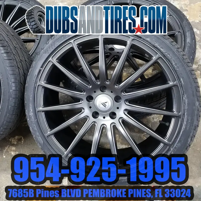 20 Inch 20X9 Asanti Polaris Matte Graphite Rims New Wheels Bp: 5X114.3 Tires Chevy Impala  Finacing Avil 1