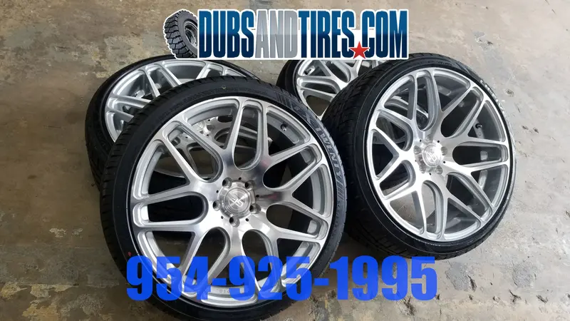 20 Inch 20X9 Mrr Gf9 Rim And Tire Package Tire: 245/35Zr20 Bp:5X112 Mercedes Cls550 Finacing Avil 1