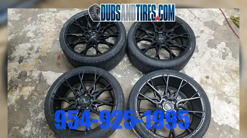 20 Inch 20X9 Niche M183 Rim And Tire Package Bp:5X120 245/35Zr20 Bmw 5 Series Finacing Avil 1