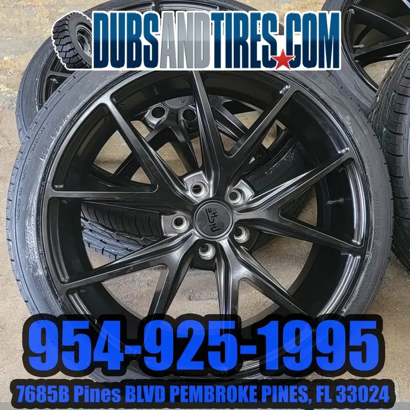 20 Inch 20X9 Niche Rims M117 Bp: 5X114.3 Wheels Tires: 245/35Zr20 Finacing Avil 1
