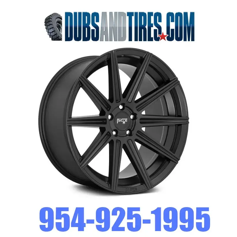 20 Inch 20X9 Niche Tifosi Rims Nissan Maxima, Altima Full Set Of 4 Finacing Avil 1