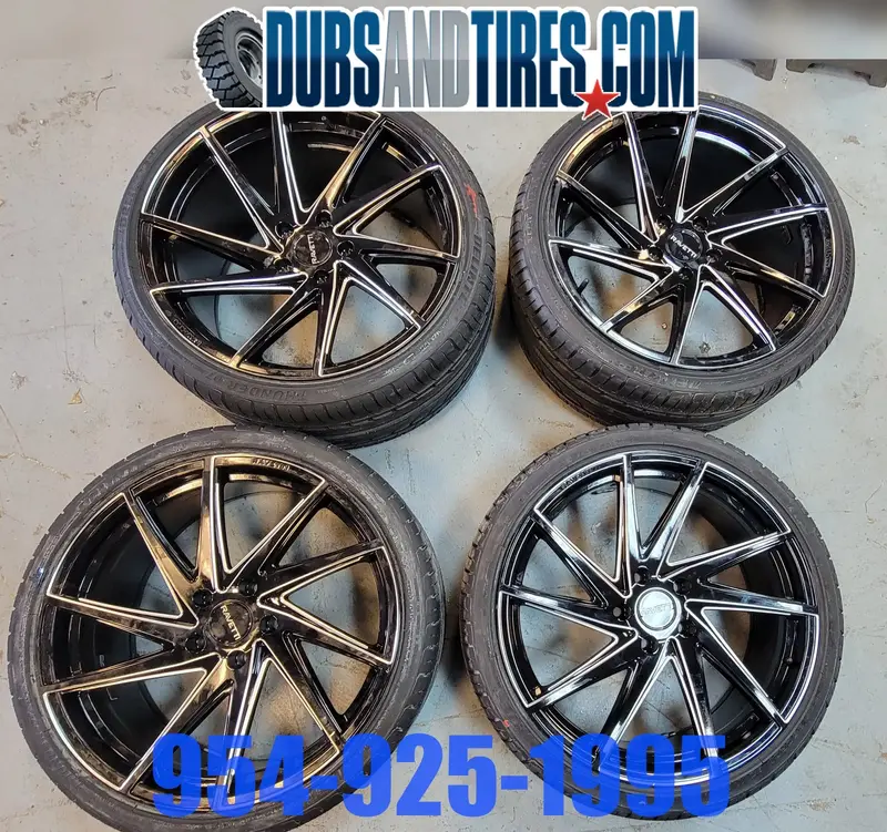 20 Inch Ravetti M10 Rims And Tires Package New Wheels Lexus, Bentley, Bmw, Tesla And More Finacing Avil 1