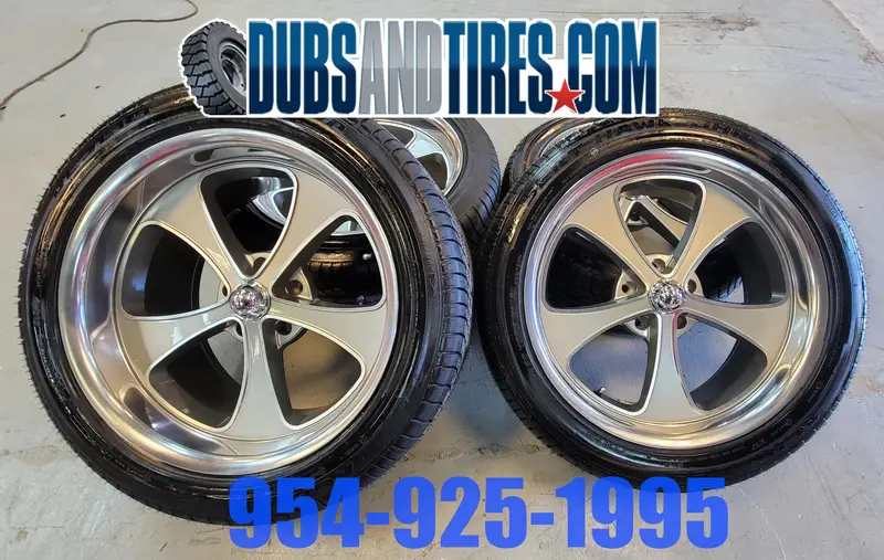 20 Inch Ridler 645 Rims And Tires Package New Wheels Chevy, And More Finacing Avil 1