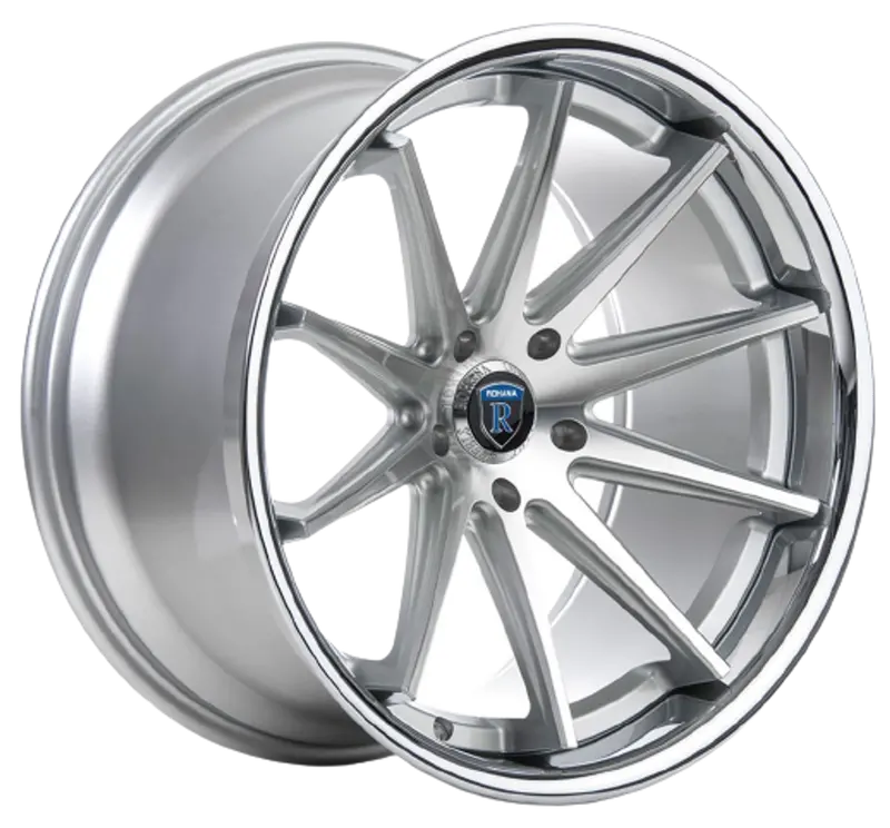 20 Inch Rohana Rc10 Rims Rohana Rfc10 Silver Machiend Wheels Bp: 5X114.3 Et: 35 1