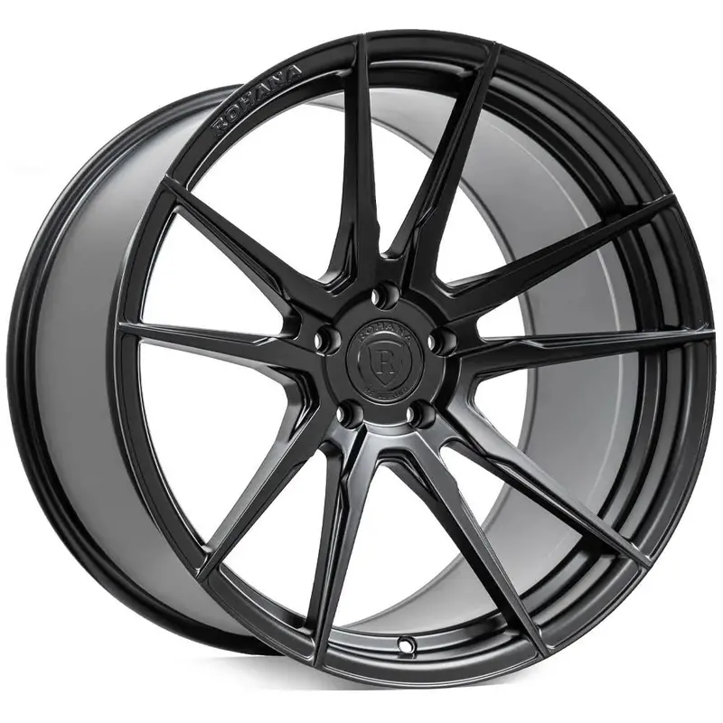 20 Inch Rohana Rfx-2 Rims Rohana Rfx-2 Matte Black Wheels 20X10 And 20X9 1