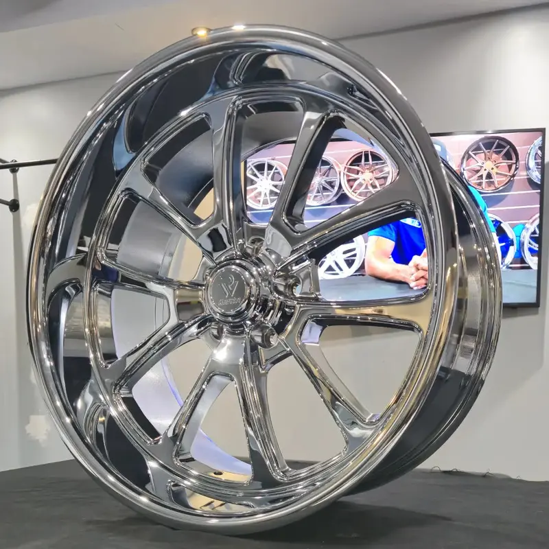 20" Resto Laguna All Chrome Lip Wheels Rims  Bp: 5X114.3 1966 Ford Fairlane 1