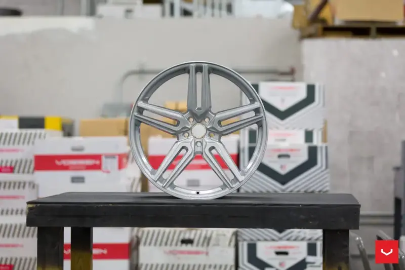 20" Vossen Hf-1 Gloss Silver Wheels Rims Staggered 19X8.5(Front) 19X10(Rear) Acura Tlx Bp:5X120 1