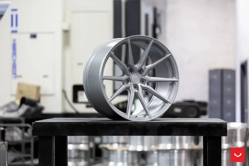 20" Vossen Hf-4 Wheels Silver Rims Staggered 20X8.5(Front) 20X10(Rear) Benz Tlx Bp:5X120 1
