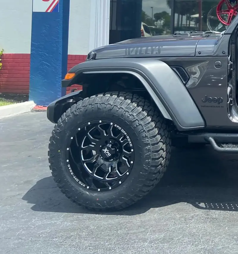 20" Xpd 700 Savage Wheels Black And Milled Rims 20X12 Jeep Wrangler Custom Wheels Bp: 5X127 37X12.50R20 Forceland Rebelhawk 1