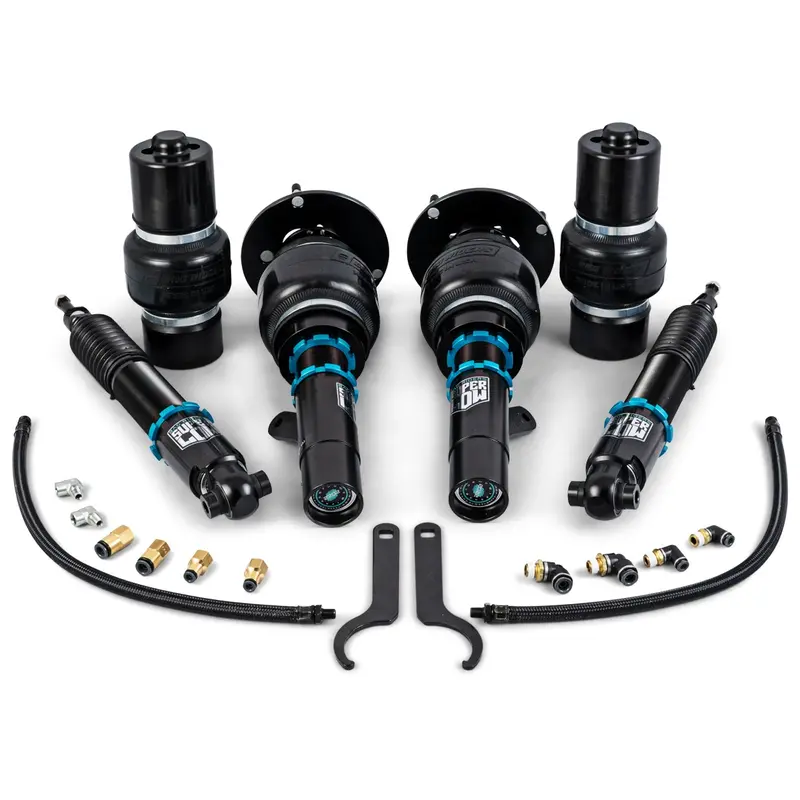 2009-2017 Vw Cc Bag Riders Super Low Air Suspension Kit 1