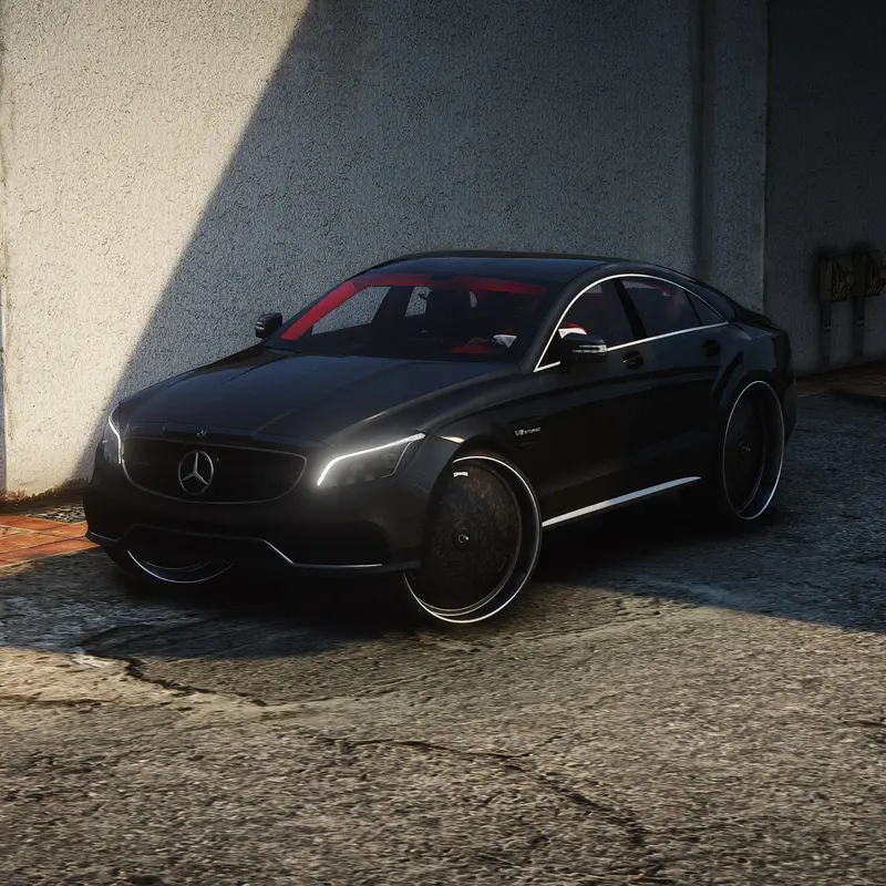 2015 Mercedes Cls63 On Dub Base 1