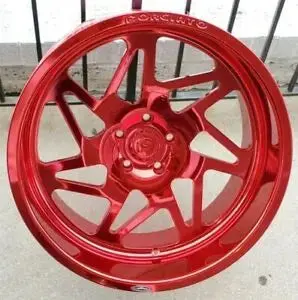 22" Forgiato Fondare  Lollypop Wheels Rims 22X12 Jeep Wrangler Gladiator 5X5 1