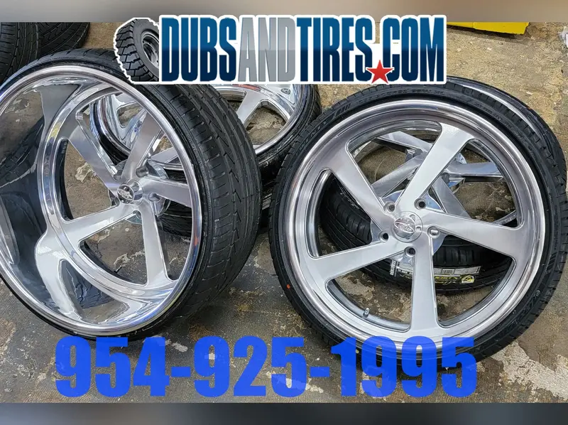 22 Inch Intro Twisted Rims And Tires Package New Wheels Chevy Impala, Cadillac, Lexus And More Finacing Avil 1