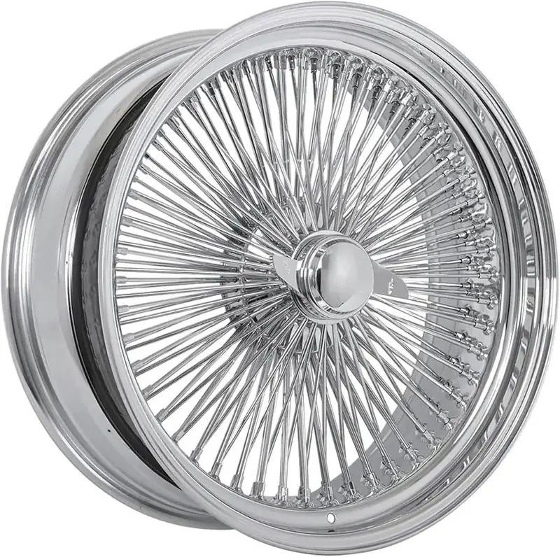 22 Inch Player Wire Wheels Chrome Rims 22X8 265/35R22 Vouge Tires (Copy) 1