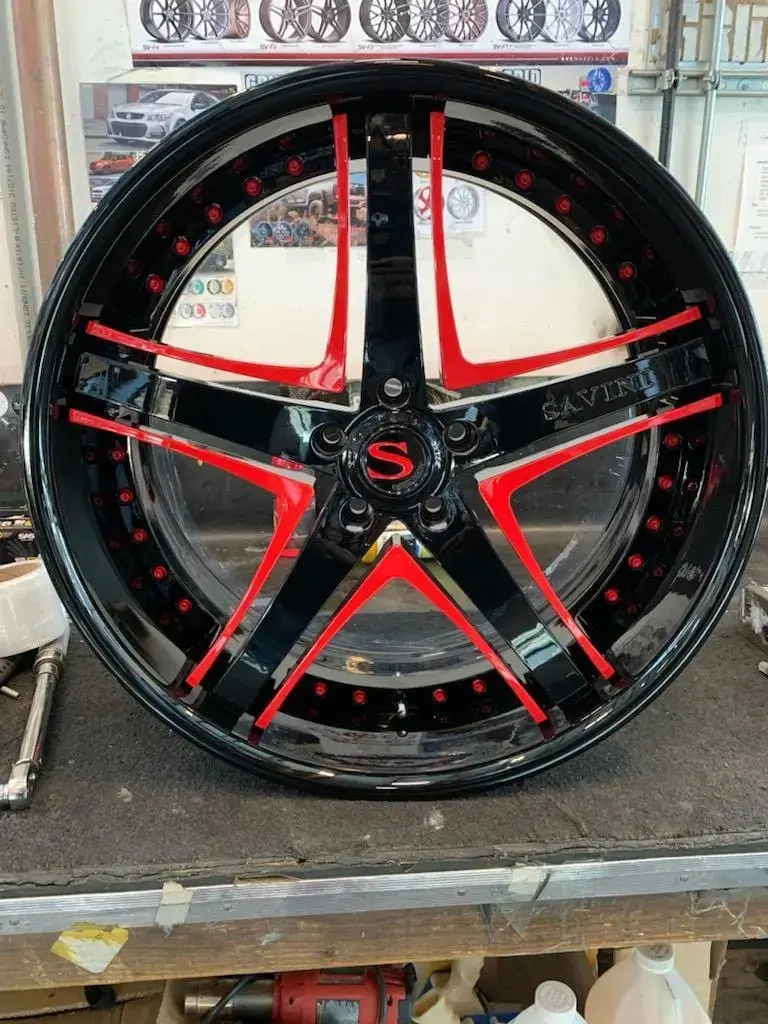 22" Inch Savini Sl10 Custom Finish Wheels 22X9.5 Rims  Bmw I7 Bp: 5X120 1
