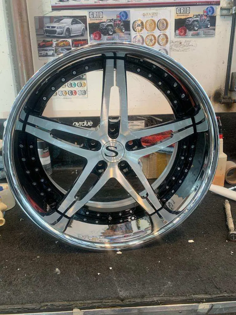 22" Inch Savini Sv23p Custom Finish Wheels 22X9.5 Rims Bmw I7 Bp: 5X120 1