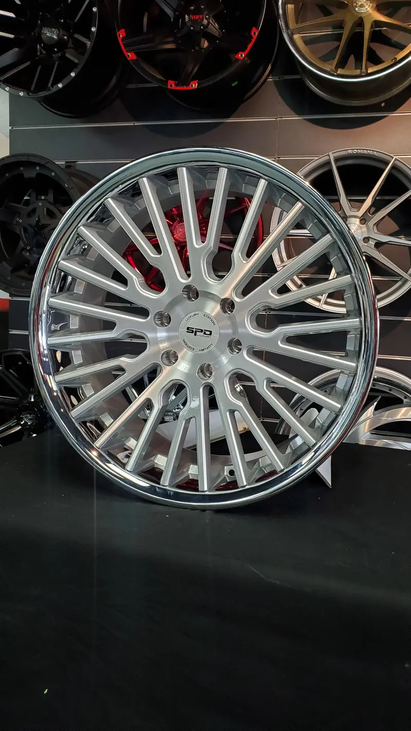 22" Inch Speedline Le01 Brushed Silver Wheels 22X9.5 Rims Lexus Bp: 6X139.7 1