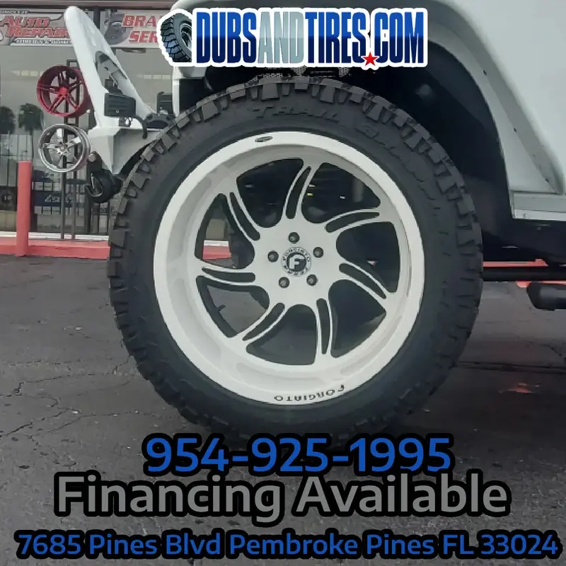 24" Forgiato Azioni Wheels Custom Rims Staggered 24X14 Jeep Wrangler 5X127 Financing Available 2