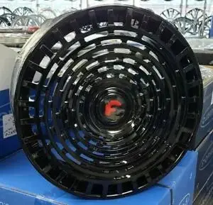 24" Forgiato Parlante Concaved 3-Piece Rims 24X9.5 Gloss Black Lamborghini Urus Only 1