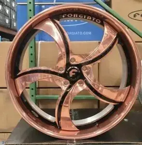 24" Forgiato Tarrsi Rims 24X9.5 Rose Gold Wheels 5X127 Dodge Durango Jeep Cherokee Srt Trackhawk 1