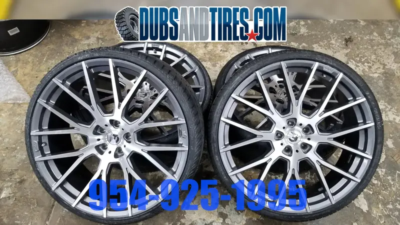 24 Inch 24X9 And 24X10 Forgiato Flow Rims And Tires Package New Wheels Chevy Monte Finacing Avil 1