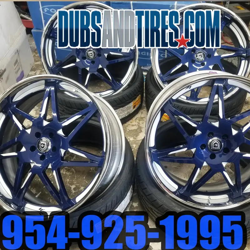 24 Inch 24X9 Lexani Rims Lf-749 Chrome Lip Wheels Bp:5X112 Et: Custom Tires: 245/30Zr24 Rolls Royce Finacing Avil 1