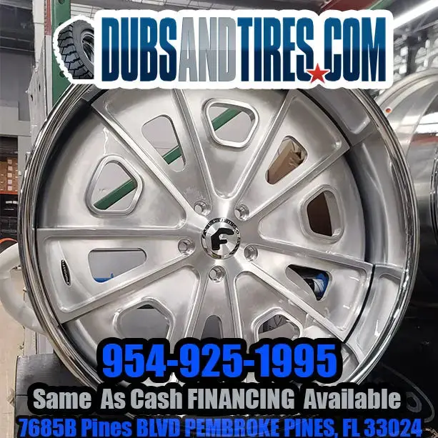 24" Inch Forgiato Rims 24X10 Wheels 24X9 Brushed Face Chrome Lip Old School Cars Tires Fit Chevy Ss Finacing Avil 1