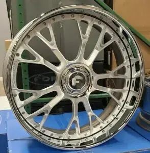 26" Forgiato Durando 26X9 (Front) 26X10 (Front) Big Cap 5X5 Caprice Impala Donk Cadillac Buick C10 1