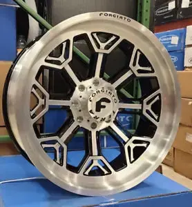 26" Forgiato Rims Txc103 Brushed 26X10chrome Wheels Ford 8X180 New Chevy Gmc 2500S 1