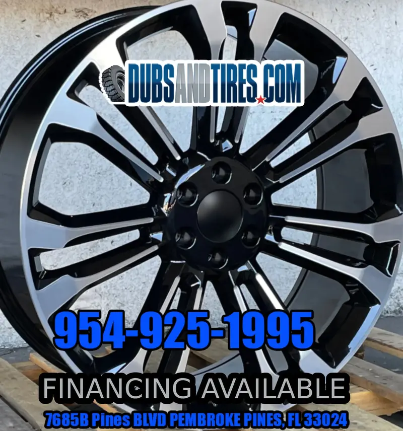 26" Inch Wheels For Cadillac Escalade Wheels 26X9.5 Rims With Bp: 6X139 Silverado 1