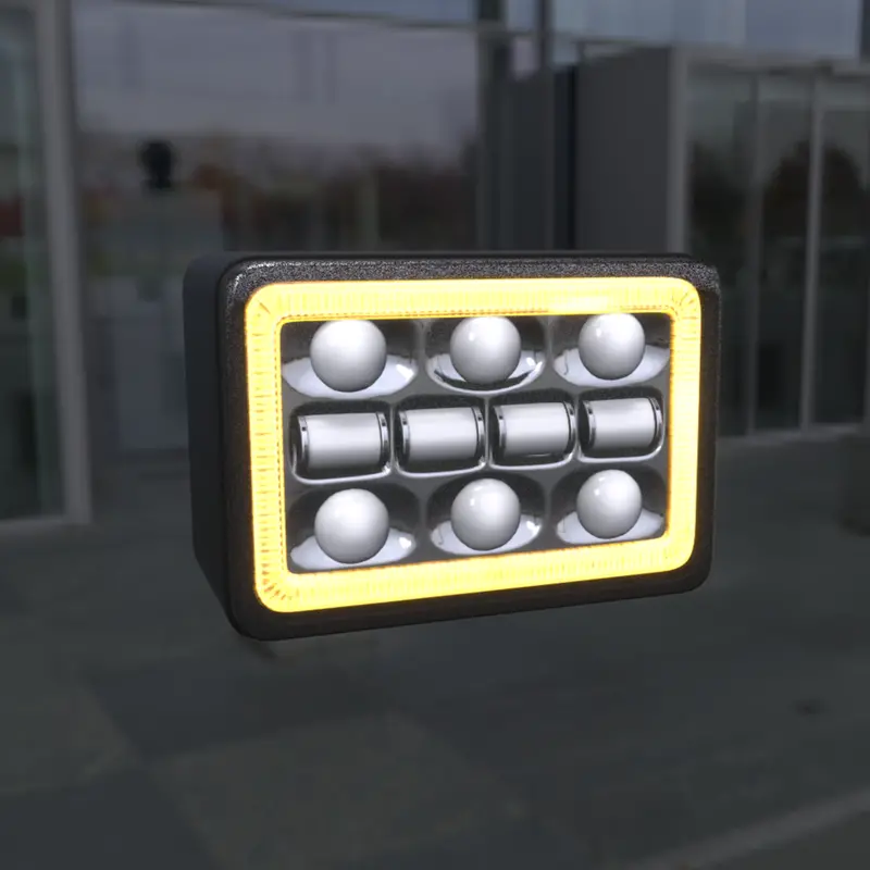 4X6 Race Sport Headlight 1