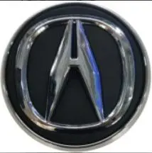 Acura Floating Center Cap Black & Chrome 2 3/4" (69Mm) Fcc-056 — Qty 4 1