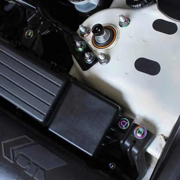 Acura Tsx (2004-2008) Titanium Engine Bay Kit 3