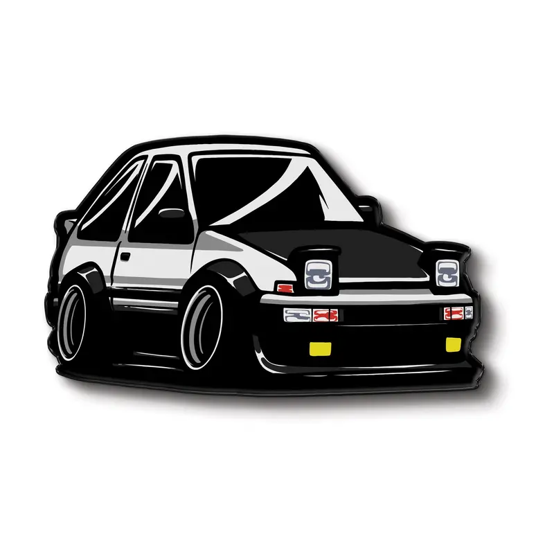 Ae86 Dorifto Enamel Pin 1