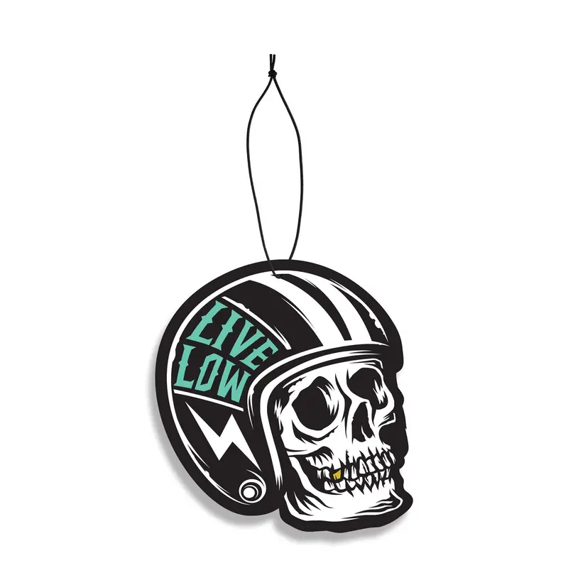 Air Freshener – Live Low Skull 1