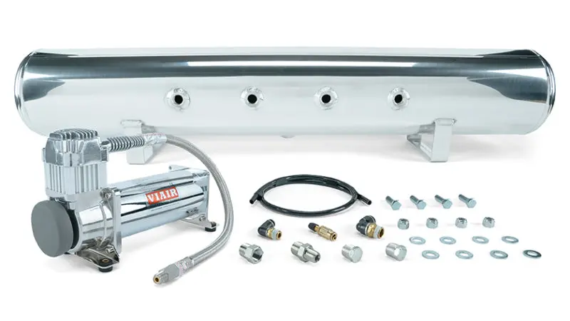 Air Lift Performance 5 Gal Polished Tank & Viair 444C Comp  - (No Mgmt System Included) 1
